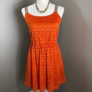 Three Pink Hearts Sundress Juniors M